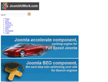Tablet Screenshot of joomlatwork.com